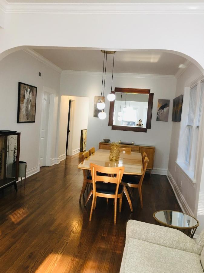 Logan Square Modern Apartment Chicago Dış mekan fotoğraf